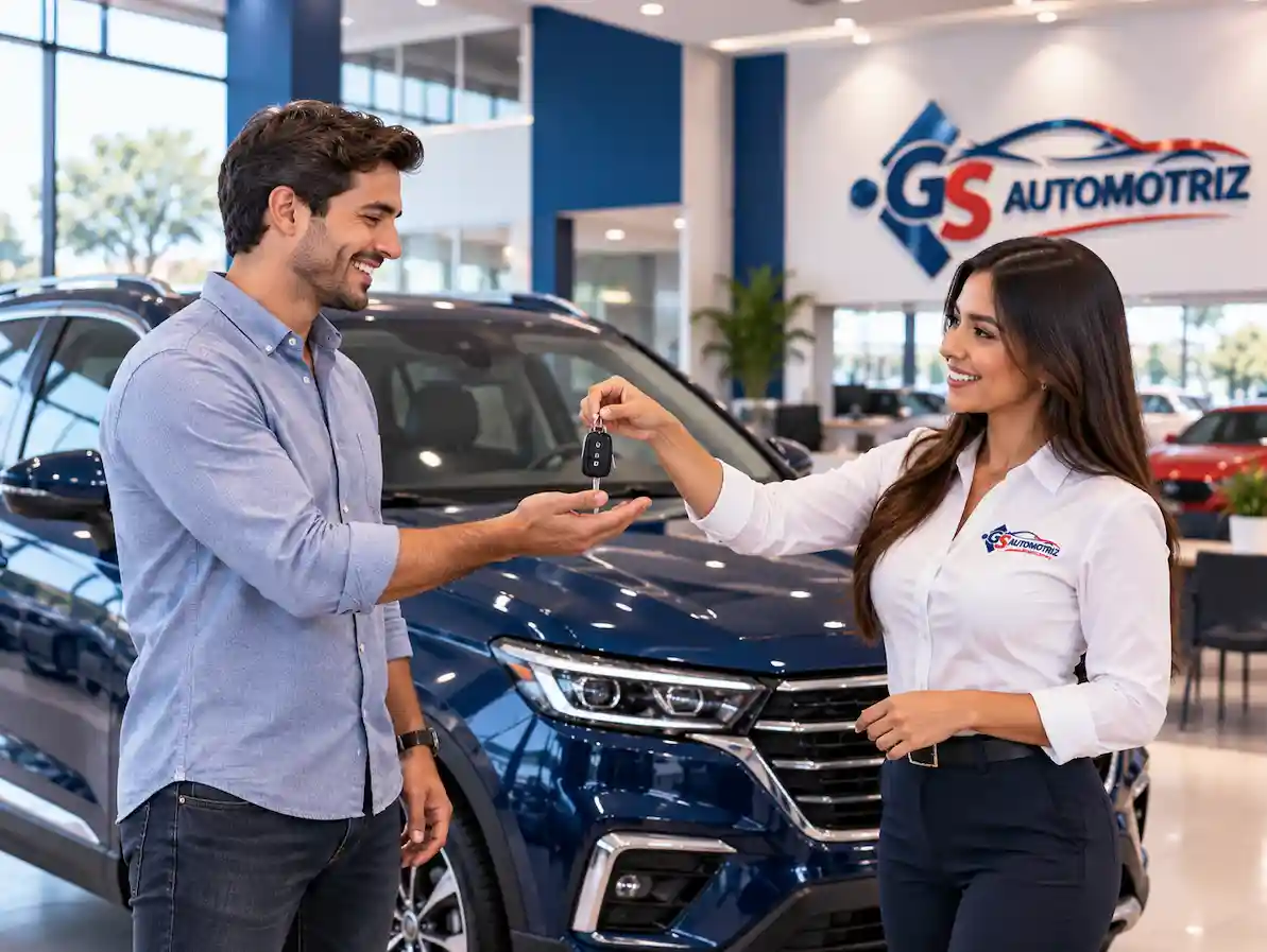 Entrega de vehículo a cliente en GS Automotriz