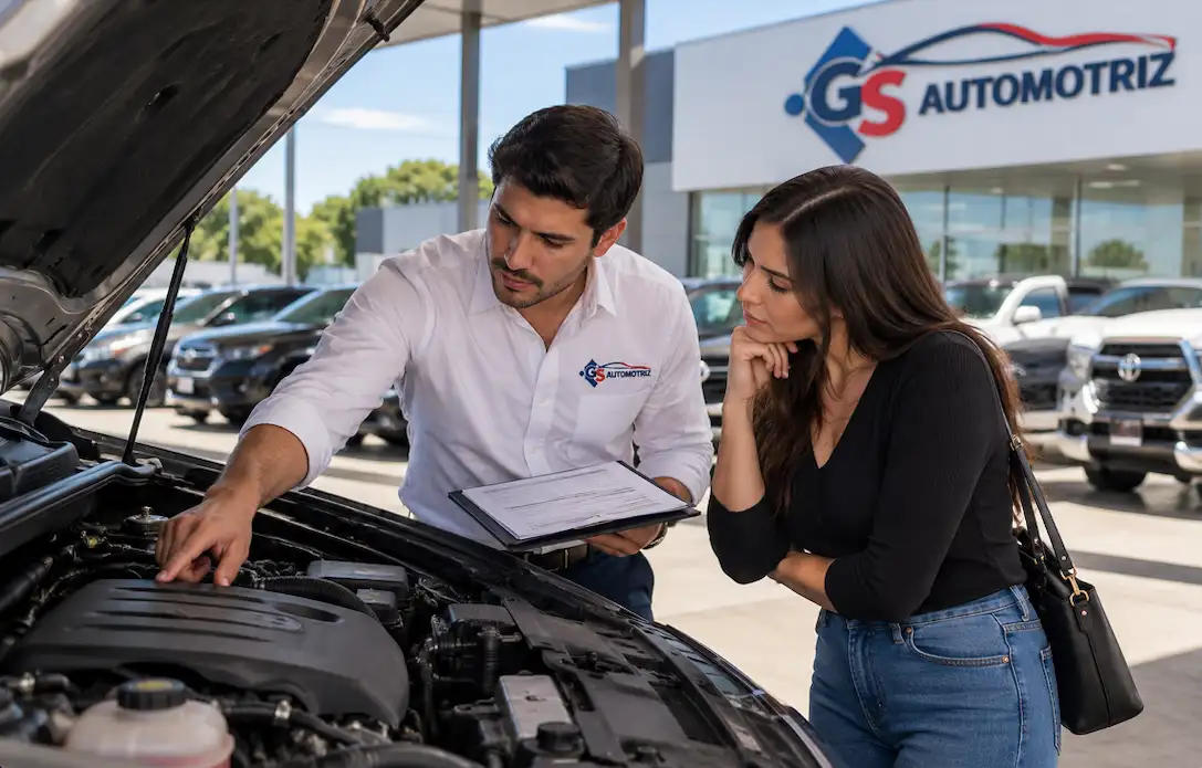 Inspección mecánica y revisión de vehículo en GS Automotriz